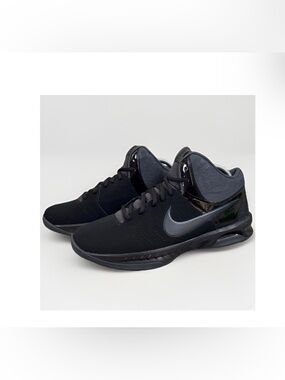 Nike Air Visipro 6 NBK Men's Black and Gray Low-Top Athletic Sneakers